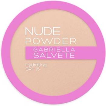 Gabriella Salvete Nude Powder SPF15 компактна пудра 8 g нюанс 02 Light Nude