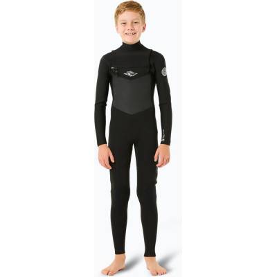 Dětský Rip Curl Dawn Patrol 4/3 mm Chest Zip black