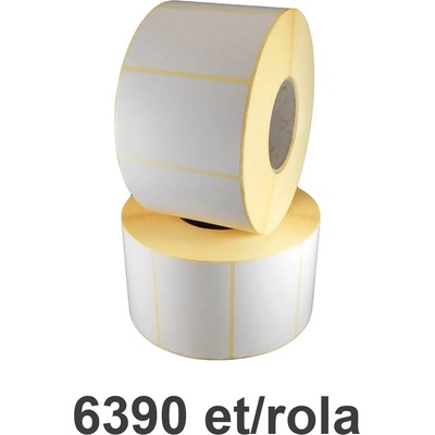 ZINTA Самозалепващи TH етикети ZINTA 40x21 mm, 6390 ет. /ролка (40X21X6390-TH)