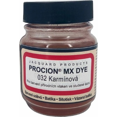 Jacquard Procion MX 19 g karmínová červená
