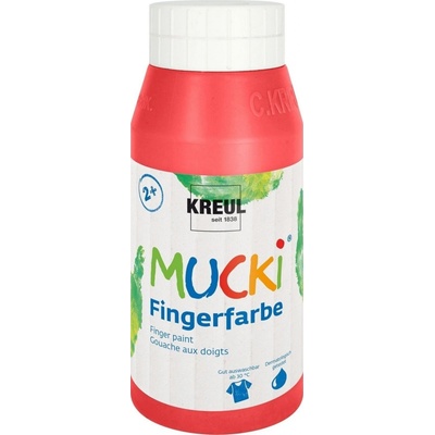 Kreul 23205 prstová farba red 750 ml
