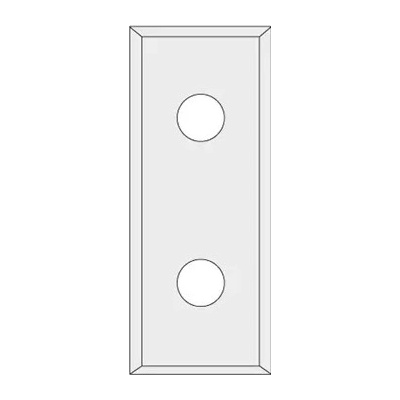 IGM N012 Žiletka tvrdokovová Z4 - 49,5x9x1,5 Lamino MDF_