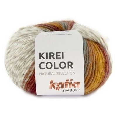KIREI COLOR Katia Farby KIREI COLOR: 300 čučoriedková-okrová-oranžová-vínová