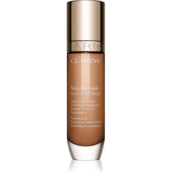 Clarins Skin Illusion Hydrating Foundation високо покривен фон дьо тен цвят 112.7W 30ml