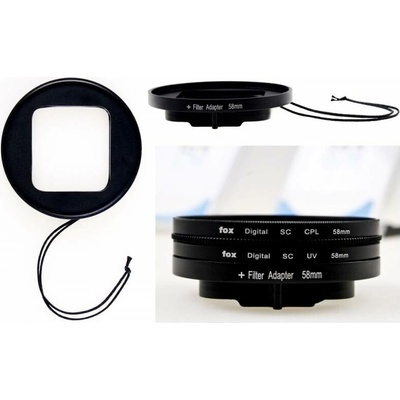 POWERBEE Filtr Adaptér pro GoPro HERO3 58mm FA58