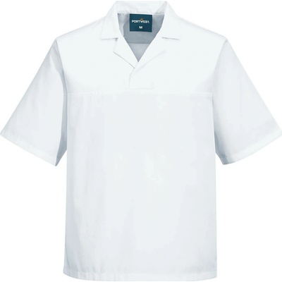 Portwest 2209 Pekárske tričko bez vreciek S/S White XS