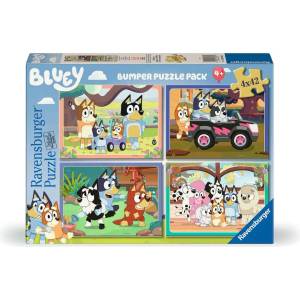 Ravensburger - Puzzle 4x42 Bluey: Let's Play - 40 - 99 piese
