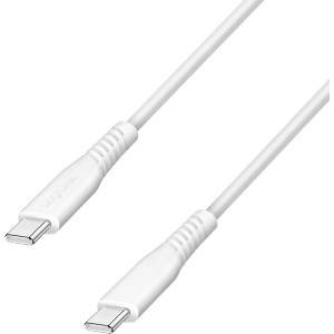 LogiLink Кабел Logilink USB 2.0 Type-C, C/M - C/M, 480 Mbps, 60 W, бял, 1, 5 м