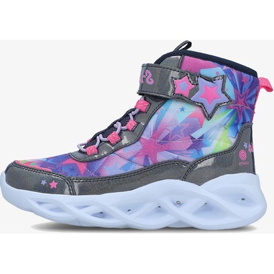 Skechers kotníkové boty dětské Twisty Brights Sweet Starz modrá