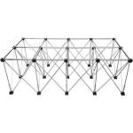 UNI Сгъваема работна маса метална 223x115x73 см, до 600 кг (RV10050)
