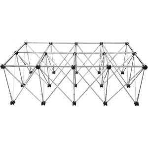 UNI Сгъваема работна маса метална 223x115x73 см, до 600 кг (RV10050)