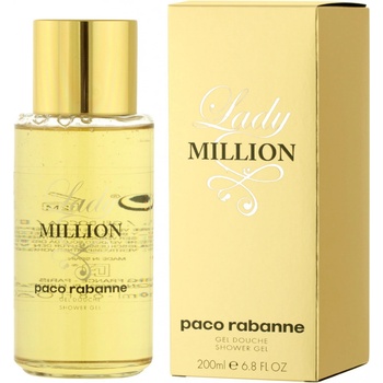 Paco Rabanne Lady Million sprchový gel 200 ml