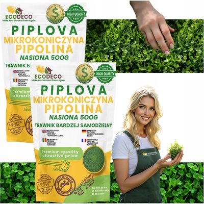 Dekoratívna tráva, trávna zmes, na suché plochy, na tienisté plochy, do záhrady, na pastviny, renovačná Eco Deco 800 m² 1 kg