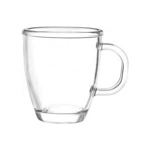 Cristar - Стъклена чаша за топли напитки 362мл MUG "LONDON" (0367AL) (011262)