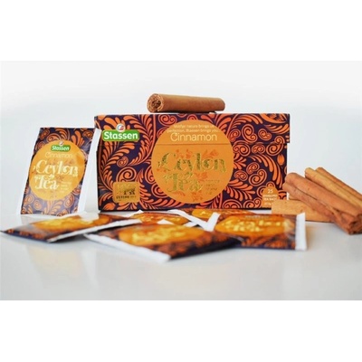 Stassen Černý čaj Stassen Cinnamon Black Black Tea 25 x 1,5 g