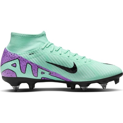 Nike Футболни бутонки Nike Nike Mercurial Superfly VII Academy Soft Ground Football Boots - Blue/Pink/White