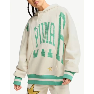 PUMA Getting Crafty Basketball Hoodie Ecru