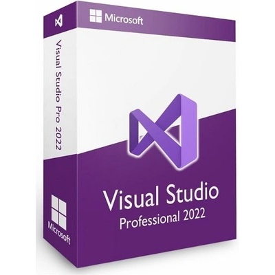 Microsoft Visual Studio Professional 2022, elektronická licence, 77D-00076, nová licence – Zboží Živě