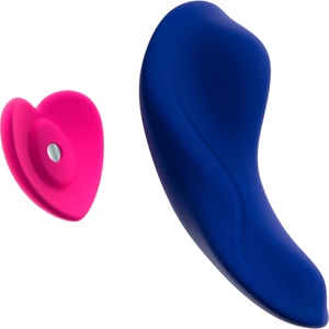 Sweet Smile Smile RC Panty - носими вибриращи бикини с дистанционно управление (сини)