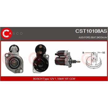 Štartér CASCO CST10108AS