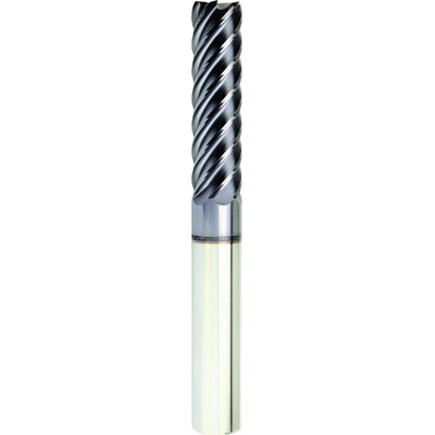 Fréza 12 mm tvrdokovová 6 břitá extra dlouhá