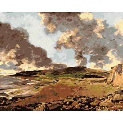 Zuty Malování Podle Čísel Weymouth Bay John Constable 80 x 100 Cm Plátno Rám