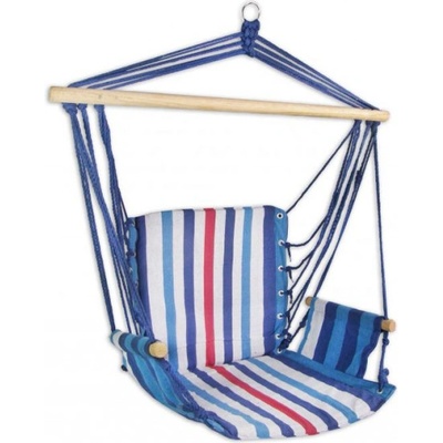Sedco Relax s výplní, modro-bilá