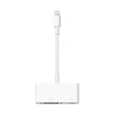 Apple Lightning към VGA Adapter за iPhone, iPad и iPod с Lightning (md825zm/a)