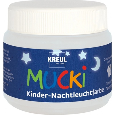 Kreul 24500 prstová farba glow in the dark 150 ml
