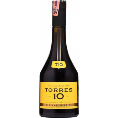 Torres 10 Imperial Gran Reserva 38% 1 l (holá láhev)