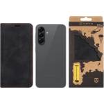 Tactical Samsung A57 5G TACTICAL XPROOF калъф, стоящ, с кожен ефект FLIP, премиум, BLACK 57983129637 (57983129637)