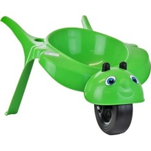 KHW Rolling Bee apple green detský záhradný fúrik plastový zelená