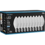 Mexen Nova 10x LED крушка E14, C37, 7W, Студена - 6500K, 735 lm - L102-E14-0765-01x10 (L102-E14-0765-01x10)