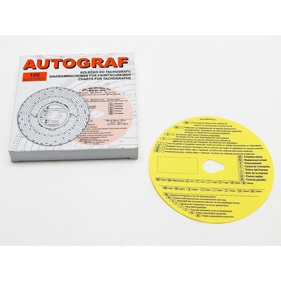 Kotouček tachograf. ŽLUTÝ elektron. universální 2614 – Zboží Živě