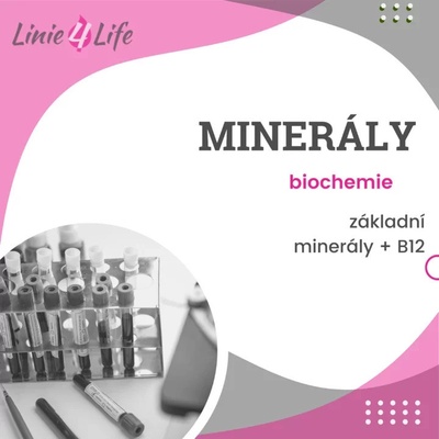 LINIE4LIFE Minerály - Minerály + B12 - vyhodnocení lékařem + lékařská zpráva