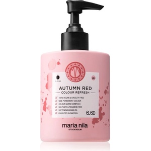 Maria Nila Colour Refresh Autumn Red нежна подхранваща маска без перманентни цветови пигменти издържа 4 - 10 измивания 6.60 300ml