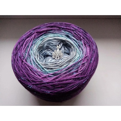 Violetka 2-nitka 1200m s lurexem