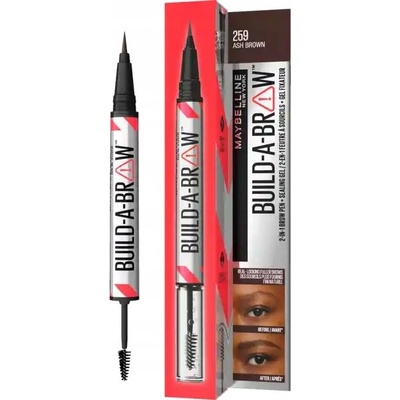 Makeup Revolution Balayage Duo Brow Pencil Tužka na obočí Ash Brown 1 g – Zboží Dáma