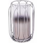 Eurolamp Сребрист свещник 26x19 см (EU0757)