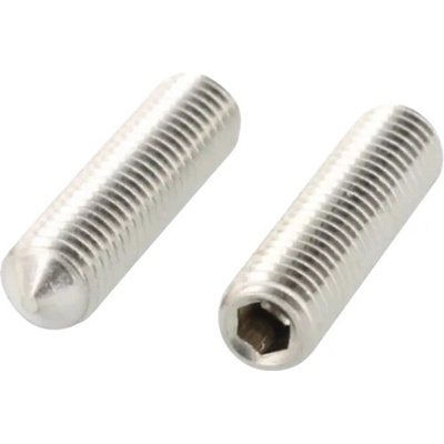 Stavěcí šroub s vnitřním šestihranem a hrotem M10x12 mm nerez ocel A4 1 ks – Zbozi.Blesk.cz