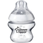 Tommee Tippee Бебешко стъклено шише Tommee Tippee Easi Vent - 150 ml, с биберон 1 капка (TT.0015) - baby