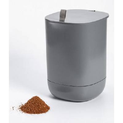 Plastia Bokashi Kompostér bez zmesi sivá