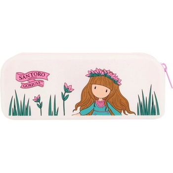 Santoro Силиконов ученически несесер Santoro Gorjuss In The Forest - Woodland Wildflower (1337GJ04)