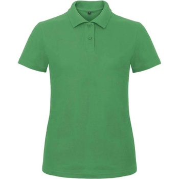 B&C Collection B&C ID. 001 / Дамско пике поло - цвят kelly green XS (01ID1052000)