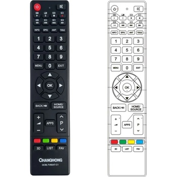 Changhong uhd42c5600isx2 - оригинален дистанционен контрол (uhd42c5600isx2)