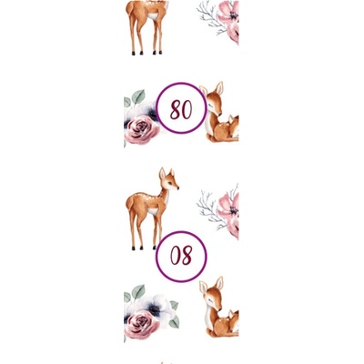 Takoy Veľkostný štítok na oblečenie set 10ks - Nature / príroda 80