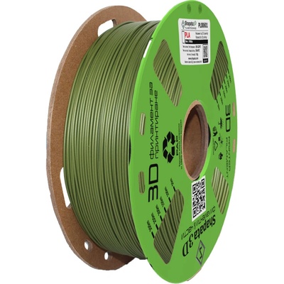 Pla филамент 1.75мм 1кг Военно Зелен Мат pro (plm006)