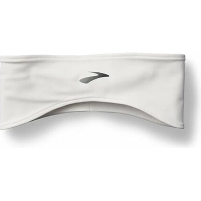 Brooks Luxe Thermal Headband bílá