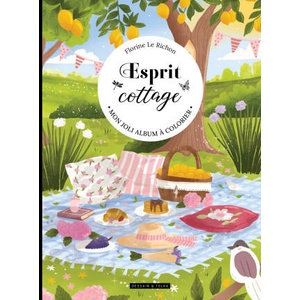 Esprit cottage - Mon joli album à colorier (2026)