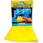  Microfibre микрофибърна кърпа, Универсална, Жълта, 30х30см, 1 брой